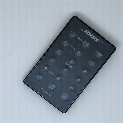 Bose Wave Radio Remote Control For AWR1 1W AWR1 2W AWR113 AWR131 Black