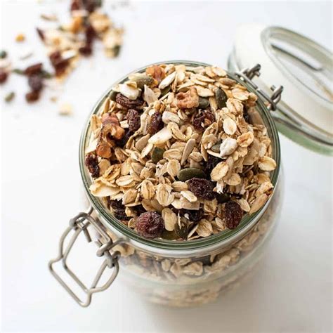 Toasted Muesli Healthy Breakfast Recipe Hint Of Healthy