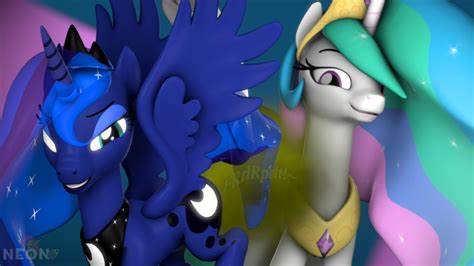 Rule 34 2girls 3d Alicorn Blue Body Blue Eyes Blue Feathers Blue Fur Blue Hair Choker Crown