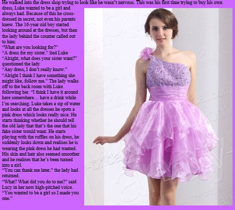 TG Cap Pink Dress by RandomTGCaps on DeviantArt