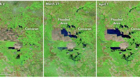 Return Of Californias Tulare Lake Floods Farms Threatens Way Of Life