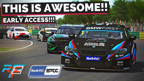 NEW RFactor 2 Q4 DLC Brilliant BTCC Content YouTube