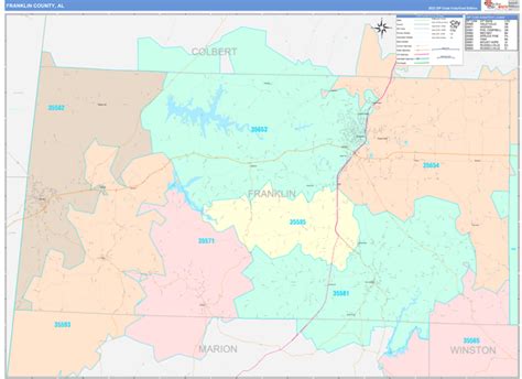 Map Books of Franklin County Alabama - marketmaps.com