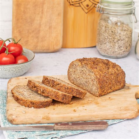 Low Carb Brot selber backen Rezept vegan Smillas Wohngefühl