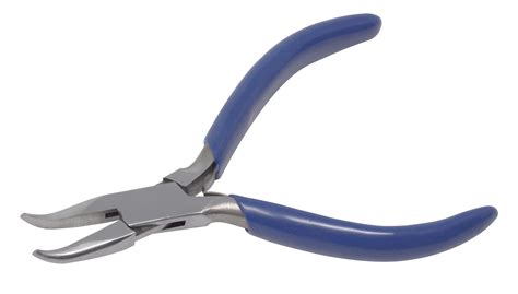 5 Bent Fine Tip Chain Nose Pliers Plr 0146 Pmc Supplies