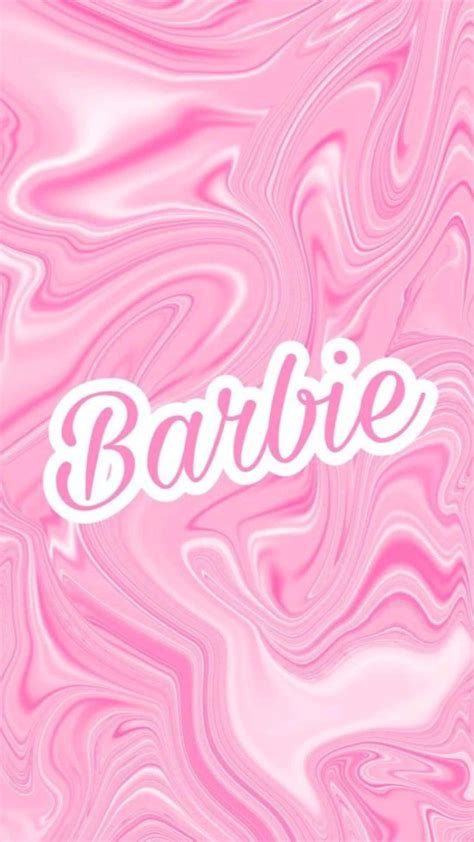 Download Pink Barbie Marble Aesthetic Wallpaper Wallpaper