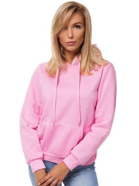 Sudadera De Mujer Rosa Claro Ozonee Jsw02 Ozonee