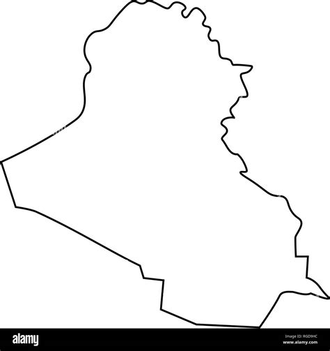 Blank Map Of Iraq