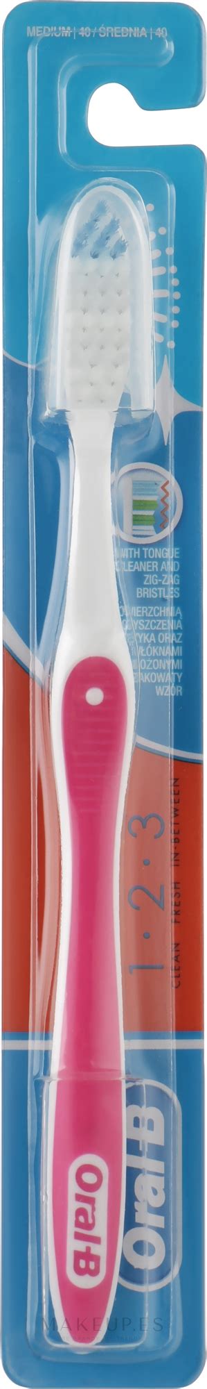 Oral B Clean Fresh Strong 40 Cepillo Dental De Dureza Media Rosa