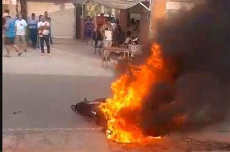 Video Comunidad de Floridablanca atrapó a dos bandidos que iban a