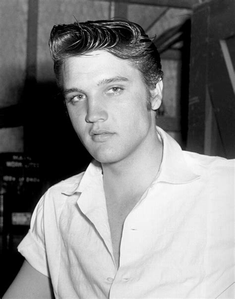 Unknown - Elvis Presley: Handsome Young Star Globe Photos Fine Art ...