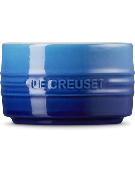 Le Creuset Ramekin Stapelbaar Azure 0 2L Marc Cook Home Webshop