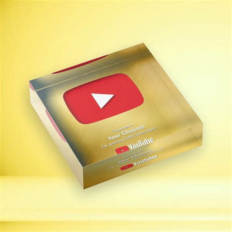 Youtube Play Button Award