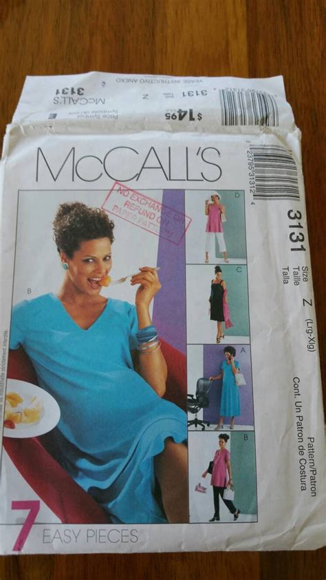 Mccalls Misses Maternity Dresses Tops Pull On Skirt And Pull On