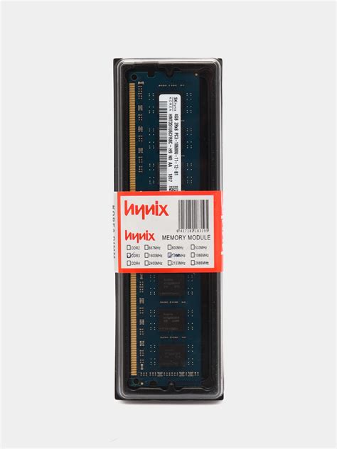 Оперативная память для компьютера Hynix Ddr3 4 Гб 1333 Mhz Dimm Pc3