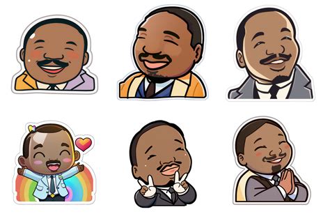 MLK Cartoon illustration 16026918 PNG