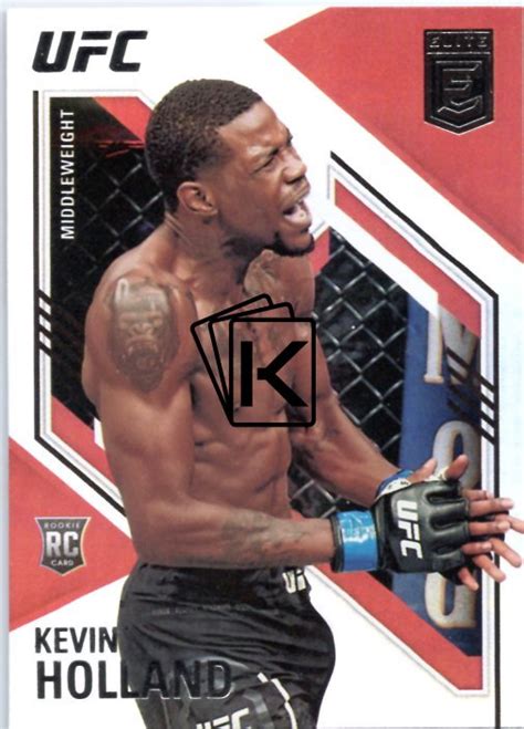 2021 Panini Chronicles UFC Elite 154 Kevin Holland Middleweight RC