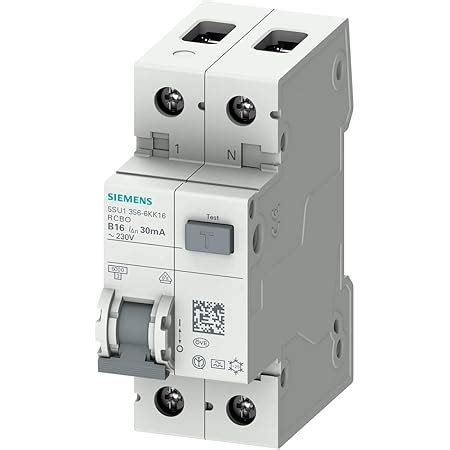 Siemens Sm Brandschutzschalter Block Afdd A V F R Ls