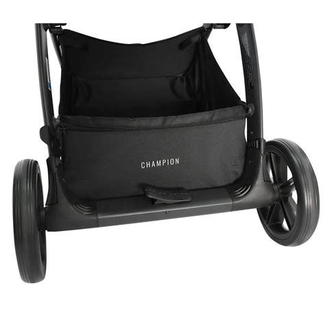 Cozy N Safe Champion Pushchair - Black | Winstanleys Pramworld