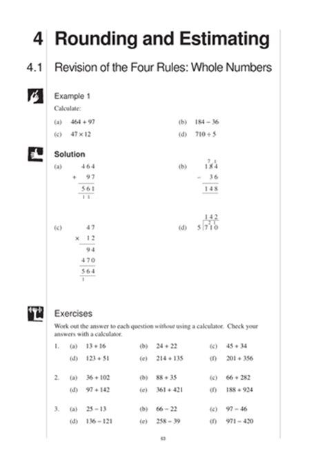 Ks3 Rounding And Estimating Mep Unit 4 Teaching Resources