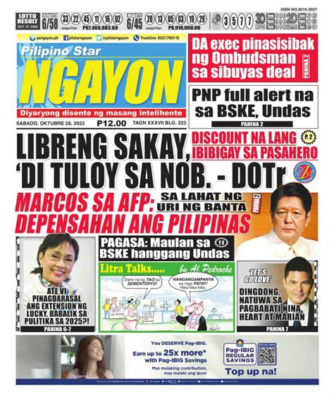 Pilipino Star Ngayon October Digital Discountmags