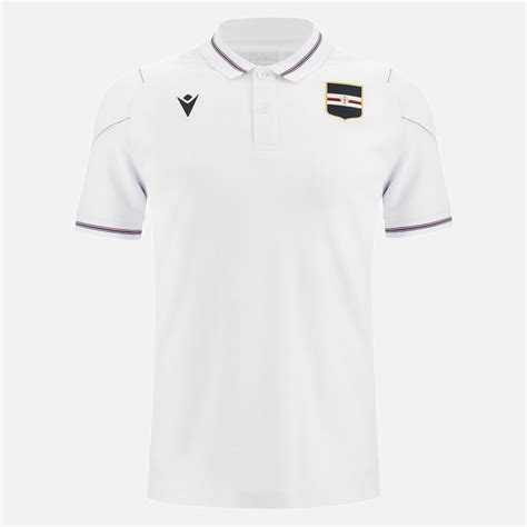 POLO TRAVEL WHITE U C SAMPDORIA 2023 24 JUNIOR Sampdoria Point