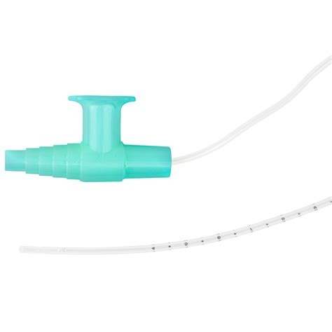 Single Suction Catheter Graduated W Control Valve Dynarex Corporation