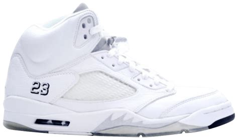 Buy Air Jordan 5 Retro+ 'White Metallic' 2000 - 136045 101 | GOAT