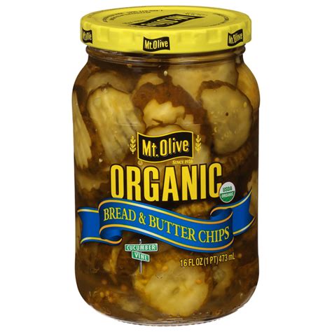 Save On Mt Olive Organic Bread Butter Pickle Chips Order Online