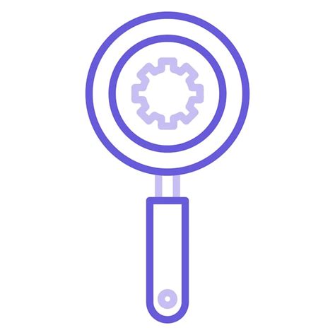 Premium Vector Magnifying Glass Icon