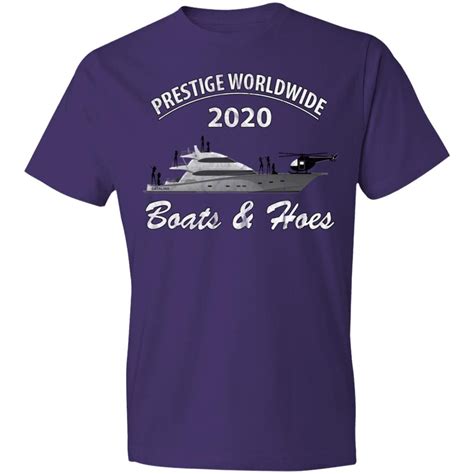 Boats Hoes Vintage Logo Prestige Worldwide Step Brothers Fan Shirt