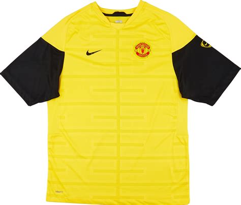 2009 10 Manchester United Nike Training Shirt Excellent 9 10 L