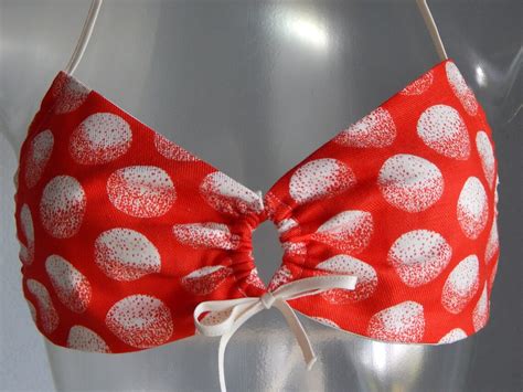 Soviet Vintage Style Bikini Red Polka Dot Bikini Soviet Etsy