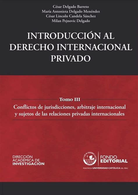 Introducci N Al Derecho Internacional Privado Pchome H