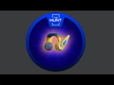 สอนหา Roblox The Hunt First Edition 11 Star creator headphone YouTube