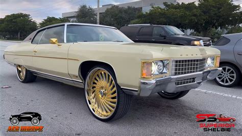 1971 Chevrolet Impala On 26s Is One Dope Donk That Touches On The Bling