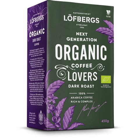 Organic Dark Roast 450 G Ditt Svenska Skafferi