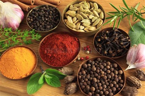 Spices Ang Herbs Stock Photo Image Of Colours Cinnamon 20826706