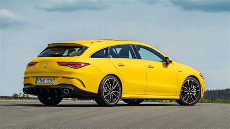 Mercedes Amg Cla 35 Shooting Brake Debuts With Svelte Styling Automoto Tale