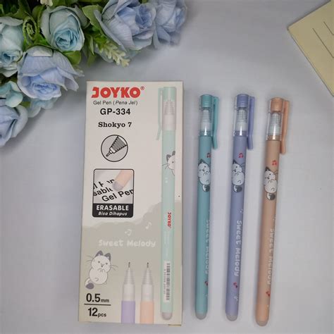 Jual Gel Pen Joyko Shokyo Erasable Bisa Dihapus Gp Mm Shopee