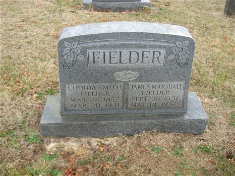 James Marshall Fielder 1851 1937 Find A Grave Memorial