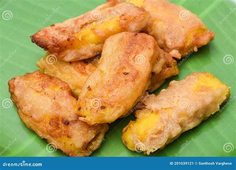 Banana Fry Pazham Pori T Pico Snack Kerala Imagem De Stock Imagem De