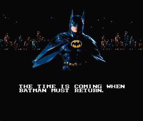 8 Bit Replay Batman Returns 1993 For NES The Video File Blog