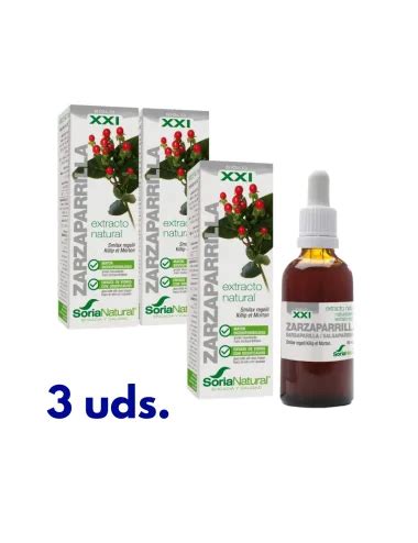 Pack X Extracto Zarzaparrilla Ml Soria Natural