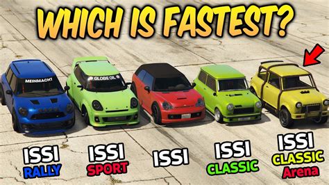 Gta Online Issi Rally Vs Issi Sport Vs Issi Classic Vs Issi Classic