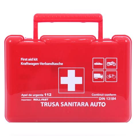 Trusa Medicala Auto De Prim Ajutor Conform Standardului European