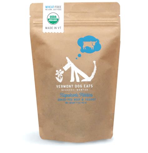 Napoleon's Nibbles — Vermont Dog Eats - Organic Dog Treats Handmade