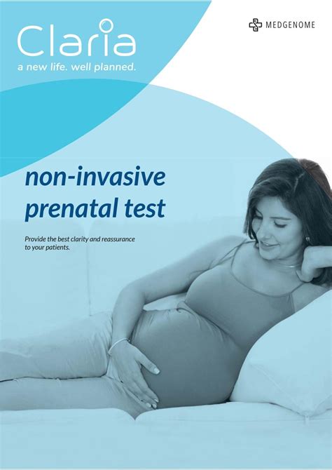 Non Invasive Prenatal Test Brochure By Medgenome Claria Issuu