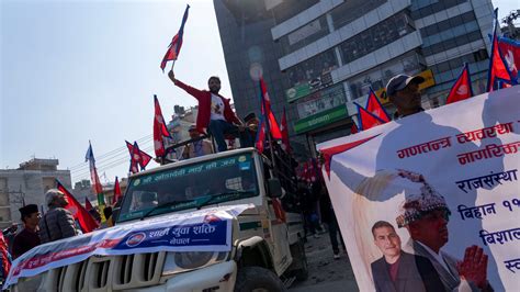 Protesters Swarm Nepalese Streets Calling For Return To Monarchy Fox