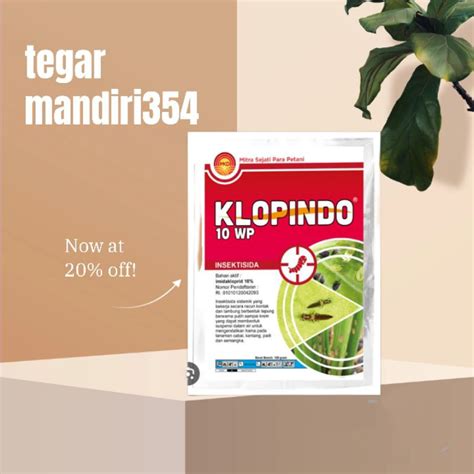 Jual Insektisida Klopindo Gram Imidakloprid Pembasmi Wereng Klopindo